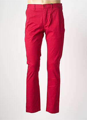 Pantalon chino rouge TOMMY HILFIGER homme