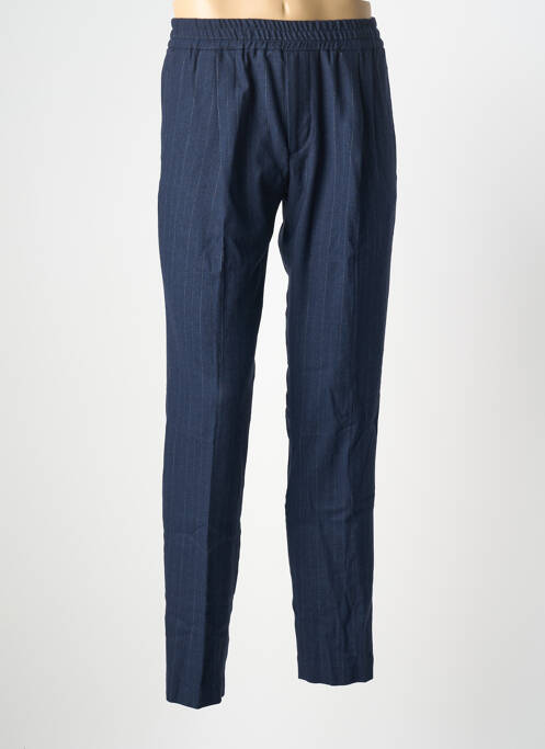 Pantalon chino tissage popeline taille normale bleu TOMMY HILFIGER homme