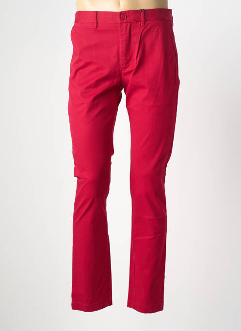 Pantalon chino rouge TOMMY HILFIGER homme