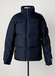 Doudoune manches longues a capuche bleu TOMMY HILFIGER homme
