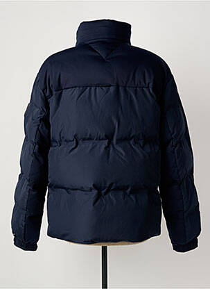 Doudoune poches a capuche bleu TOMMY HILFIGER homme