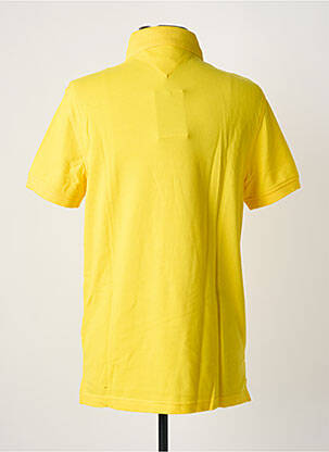 Polo stretch manches courtes jaune TOMMY HILFIGER homme