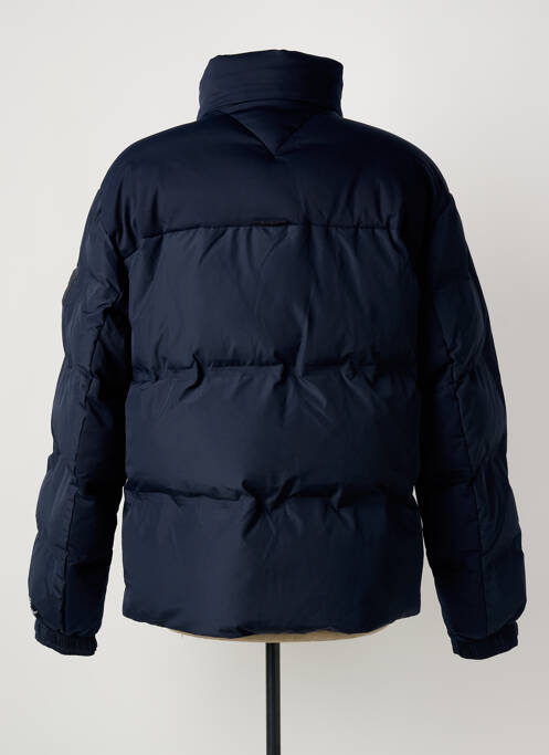 Doudoune manches longues a capuche bleu TOMMY HILFIGER homme