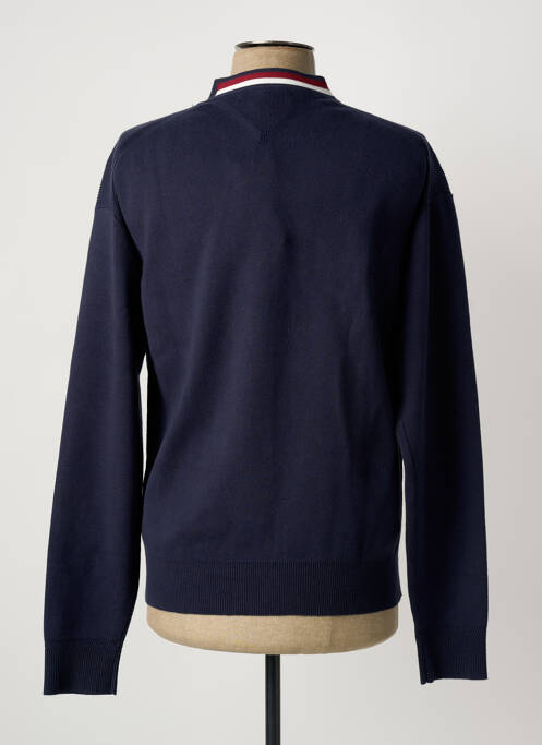Gilet manches longues bleu TOMMY HILFIGER homme