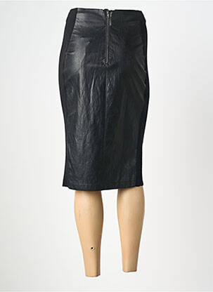 Jupe mi-longue taille normale noir PIER ANTONIO GASPARI femme