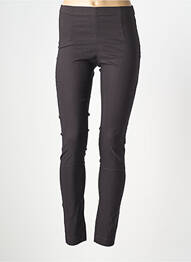 Pantalon slim taille élastique taille normale noir BLACK LABEL femme