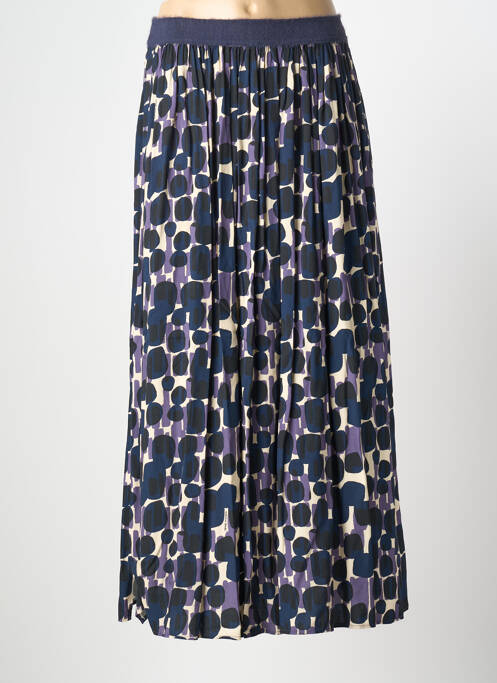 Jupe longue bleu ALESSIA  femme