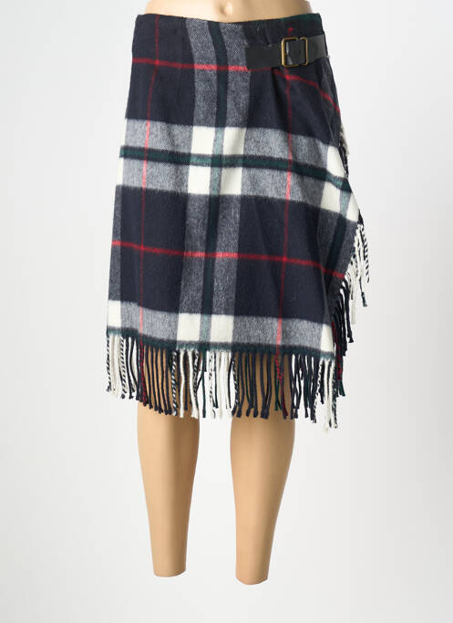 Jupe mi-longue bleu SHIRTAPORTER femme