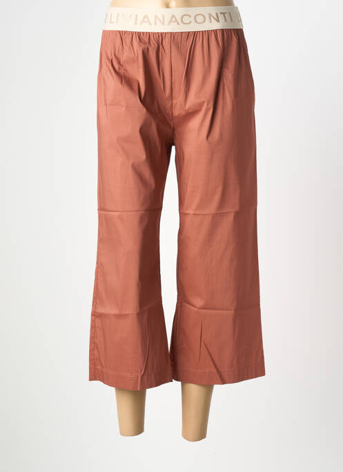 Pantacourt marron LIVIANA CONTI femme