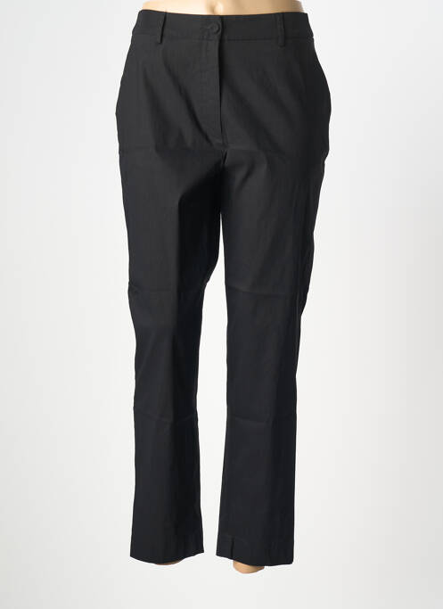 Pantalon chino noir PIER ANTONIO GASPARI femme