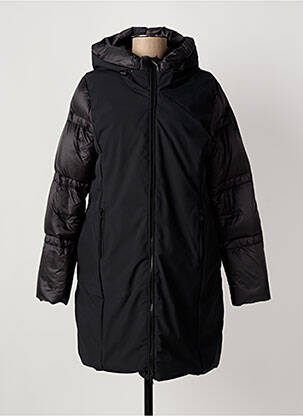 Doudoune manches longues a capuche noir BOMBOOGIE femme
