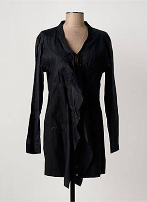 Veste casual coupe cintrée noir MARITHE & FRANCOIS GIRBAUD femme
