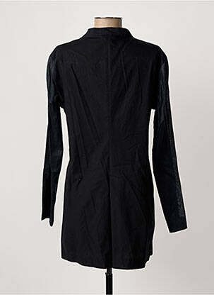 Veste casual coupe cintrée noir MARITHE & FRANCOIS GIRBAUD femme