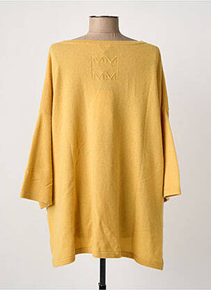 Gilet manches longues manches 3/4 jaune MAX & MOI femme