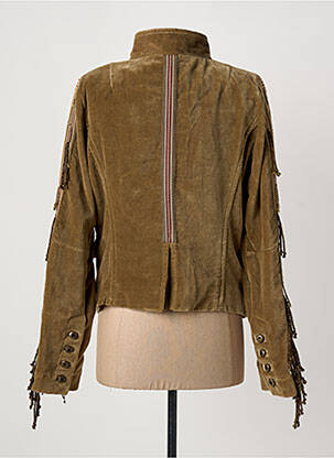 Blouson manches longues marron CAROLE FAKIEL femme