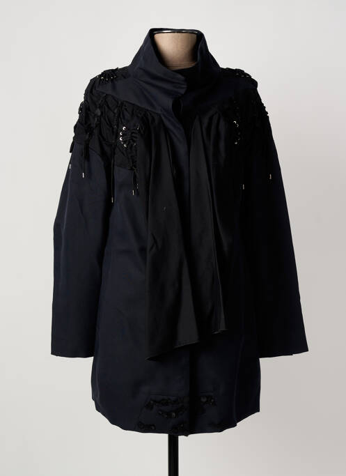 Parka finition intérieure doublée sans capuche noir MARITHE & FRANCOIS GIRBAUD femme
