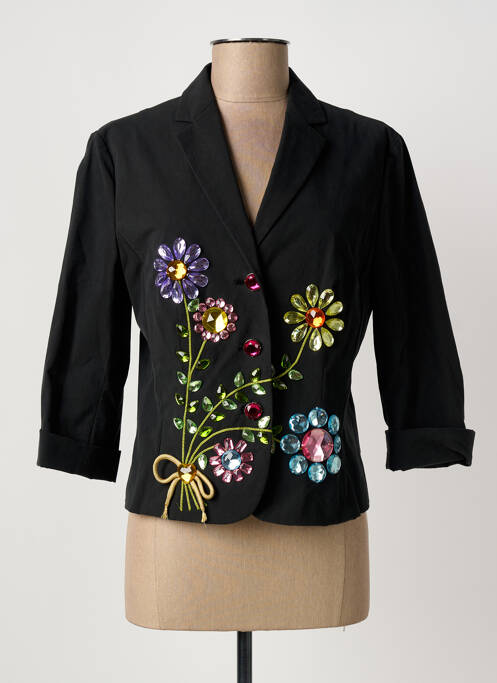 Blazer noir MOSCHINO femme