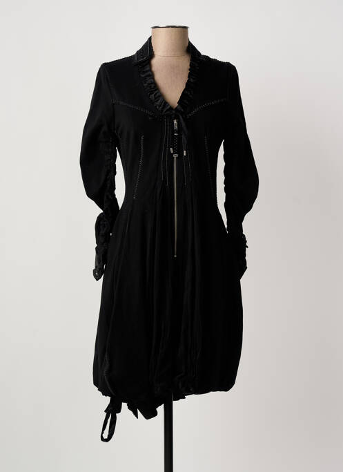 Robe mi-longue noir HIGH femme