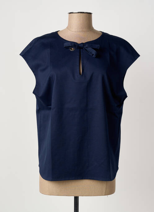 Top bleu KNOTT femme