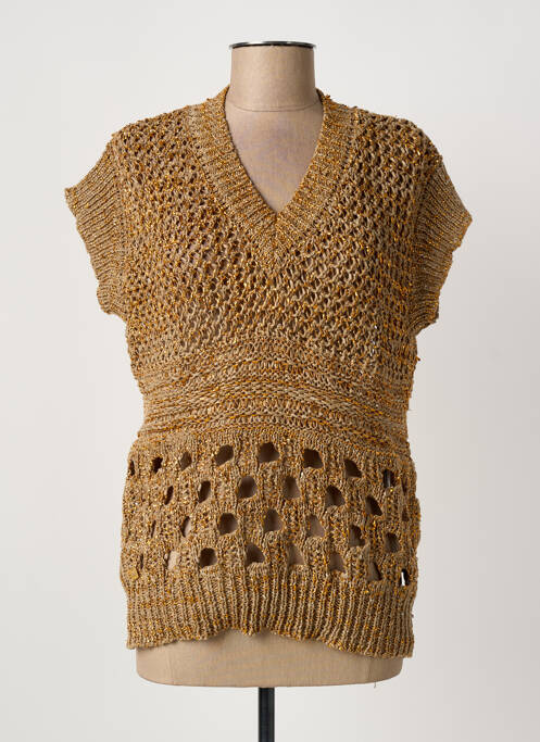 Top marron MANILA GRACE femme