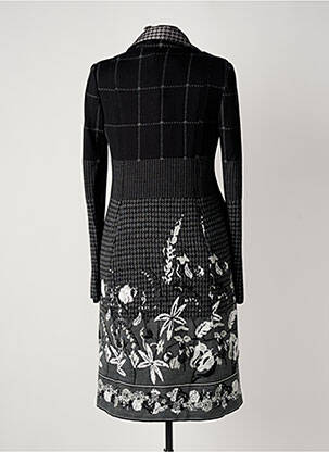 Veste casual col chemisier noir PIANURASTUDIO femme