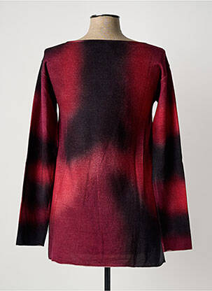 Pull coupe droite manches longues noir PIER ANTONIO GASPARI femme