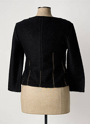 Gilet manches longues col rond noir ICEBERG femme