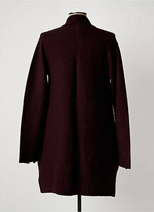 Gilet manches longues fermeture boutonnée sur le devant violet PIER ANTONIO GASPARI femme