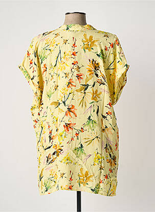 Blouse manches courtes manches courtes jaune MASON'S femme