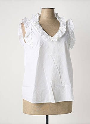 Top blanc WHYCI MILANO femme