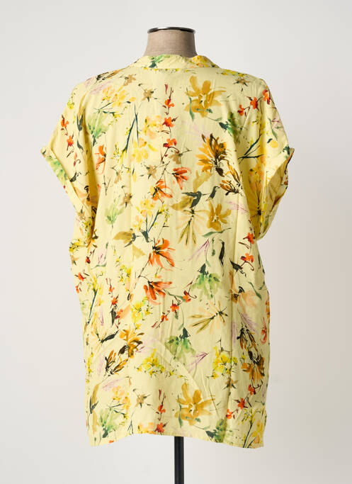 Blouse manches courtes manches courtes jaune MASON'S femme