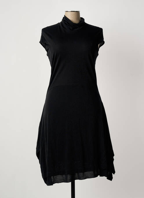 Robe mi-longue noir MARITHE & FRANCOIS GIRBAUD femme