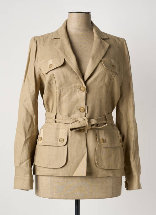 Veste casual beige PATRICK GERARD femme