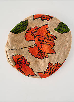 Bonnet stretch marron LEA CLEMENT femme