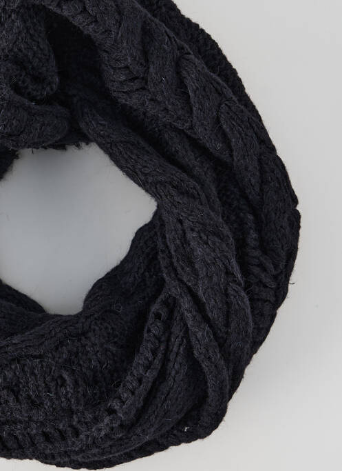 Col / Tour de cou noir LIVIANA CONTI femme