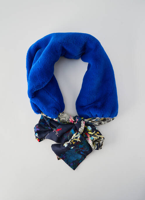 Echarpe bleu LEA CLEMENT femme