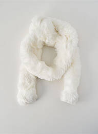 Echarpe blanc KAMY HAT femme