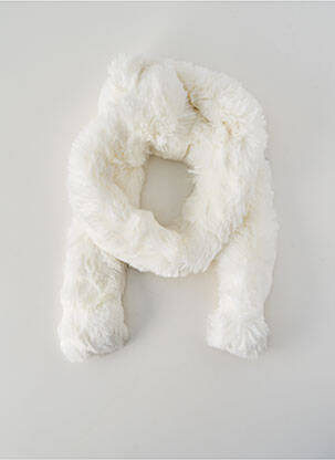 Echarpe blanc KAMY HAT femme