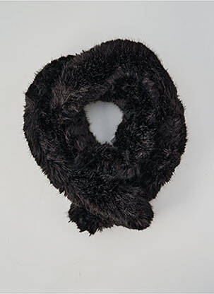 Echarpe noir KAMY HAT femme