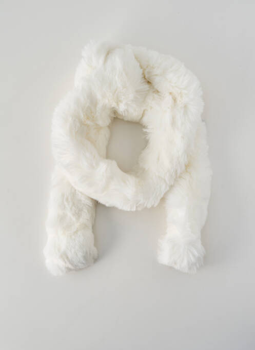 Echarpe blanc KAMY HAT femme