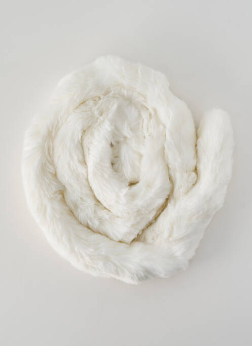 Echarpe blanc KAMY HAT femme