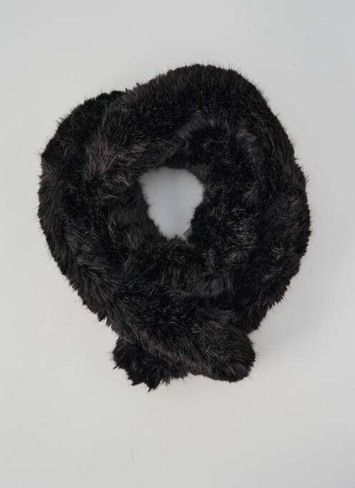 Echarpe noir KAMY HAT femme