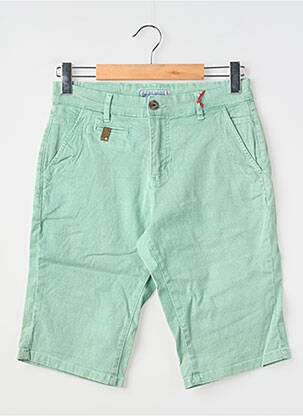 Bermuda coupe droite vert RITCHIE homme