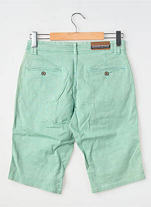 Bermuda coupe droite vert RITCHIE homme