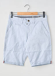 Bermuda coupe droite bleu MAISON BLAGGIO homme