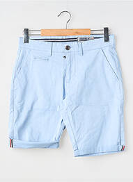 Bermuda coupe droite bleu clair MAISON BLAGGIO homme