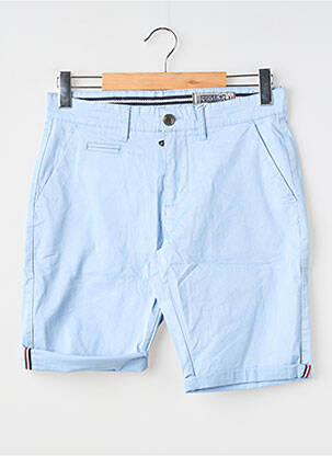 Bermuda coupe droite bleu clair MAISON BLAGGIO homme