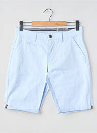 Bermuda coupe droite bleu MAISON BLAGGIO homme