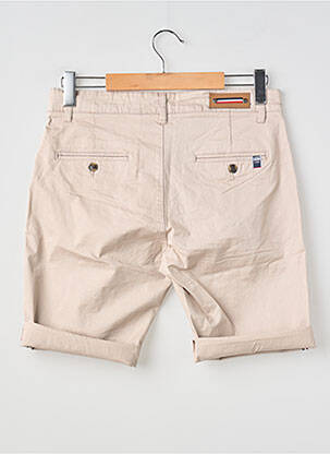 Bermuda coupe droite beige MAISON BLAGGIO homme