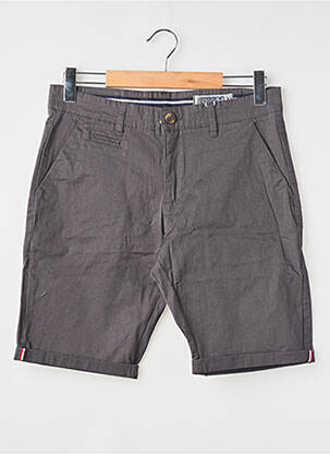 Bermuda coupe droite gris MAISON BLAGGIO homme